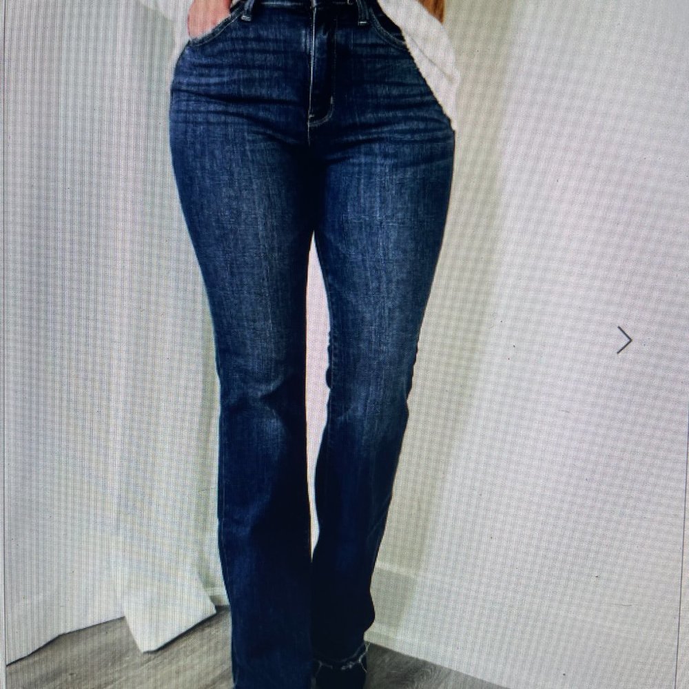Judy Blue Holy GRAIL of Dark Wash Classic Boot Cut Jeans